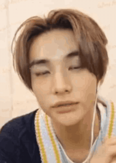 Close Up Of Person Wearing Headphones GIF