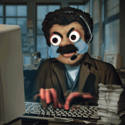 Close Up Of Person With Blue Eyes GIF