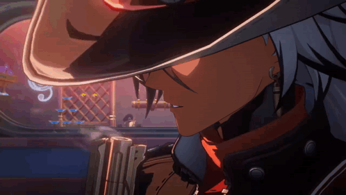 Close Up Of Person With Cowboy Hat GIF