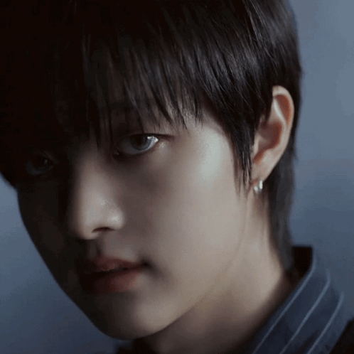 Close Up Of Person With Dark Hair GIF