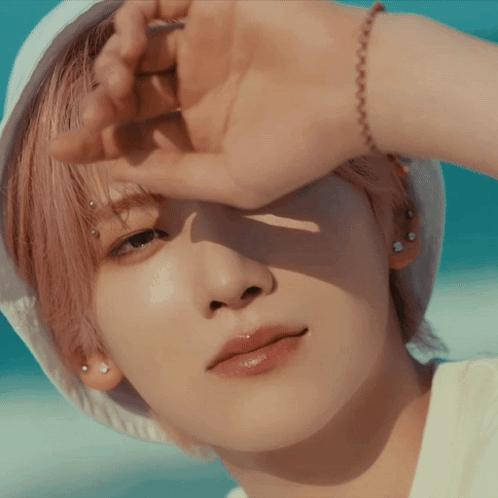 Close Up Of Person With Hand Covering Face GIF