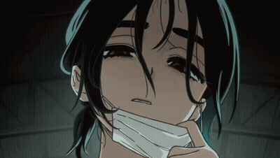 Close Up Of Person With Mask GIF