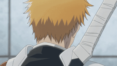 Close Up Of Person With Sword Behind Back GIF