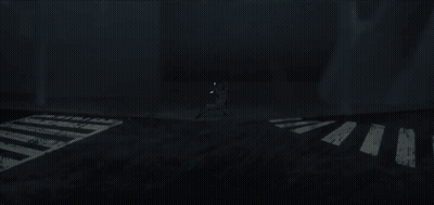 Close Up Of Person With White Hair GIF