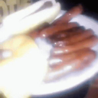 Close Up Of Plate Of Food GIF
