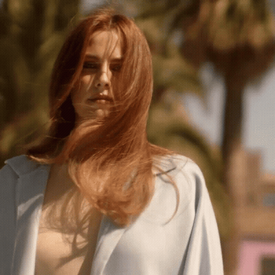 Close Up Of Red And Green Blouse GIF