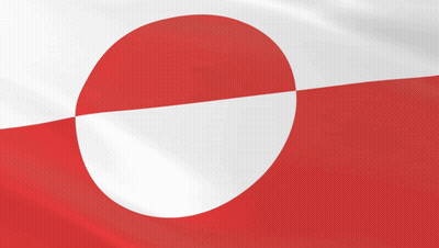Close Up Of Red And White Flag GIF