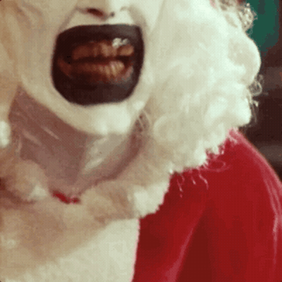 Close Up Of Santa Claus With Beard GIF