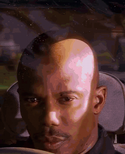 Close Up Of Shaved Head Man GIF