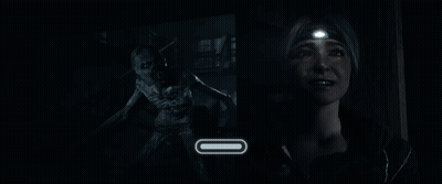 Close Up Of Skeleton With Glowing Head GIF