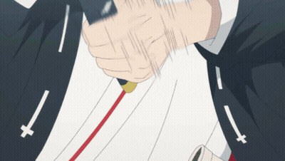 Close Up Of Sleeve With Cross GIF
