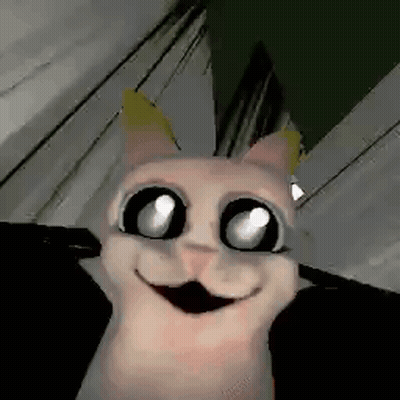 Close Up Of Smiling Cat Face GIF