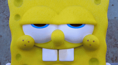 Close Up Of SpongeBob SquarePants GIF