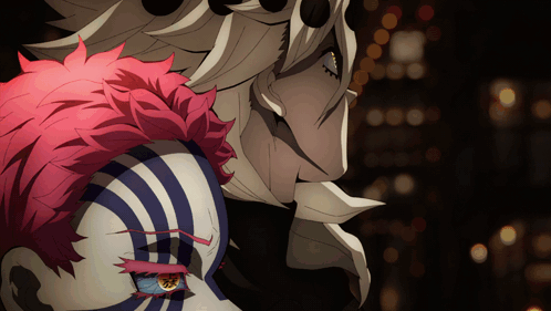 Close Up Of Striped Cartoon Character GIF