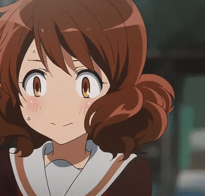Close Up Of Surprised Girl GIF