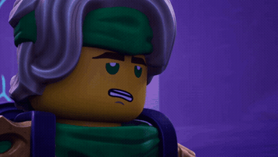Close Up Of Surprised Lego Character Face GIF