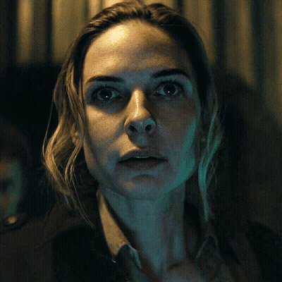 Close Up Of Surprised Woman Face GIF