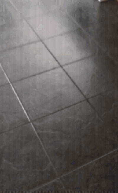 Close Up Of Tile Floor With White Border GIF