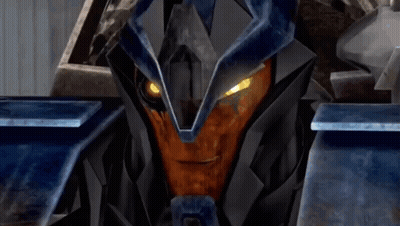Close Up Of Transformer Saying So GIF