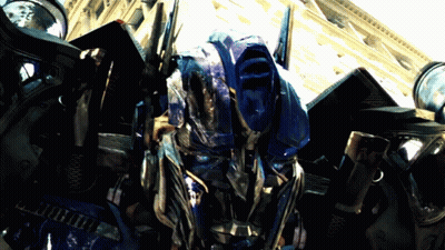 Close Up Of Transformer With Hood GIF