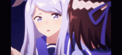 Close Up Of Two Anime Girls GIF