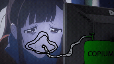 Close Up Of Woman Face With Eyebags GIF
