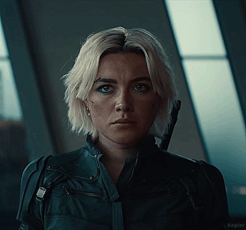 Close Up Of Woman Face With Kepler GIF
