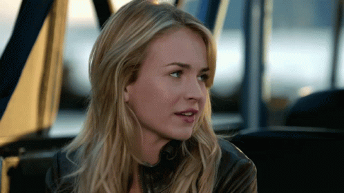 Close Up Of Woman In Black Jacket GIF