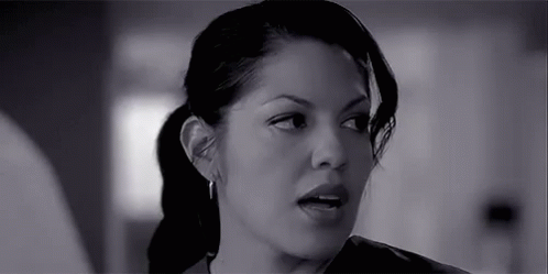 Close Up Of Woman's Face Black And White Mouth Open GIF