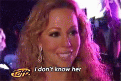 Close Up Of Woman's Face I Don't Know Her GIF