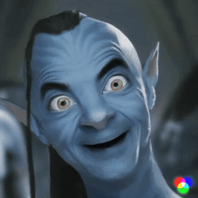 Close Up Of Woman's Face Saying Avatar GIF