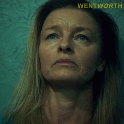Close Up Of Woman's Face Wentworth GIF