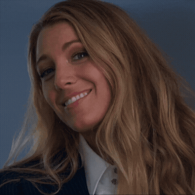 Close Up Of Woman's Face With Blonde Hair GIF