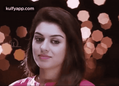 Close Up Of Woman's Face With Blurred Background GIF