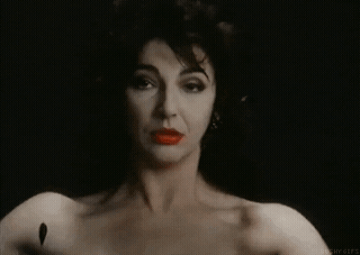 Close Up Of Woman's Face With Bushy Gifs GIF