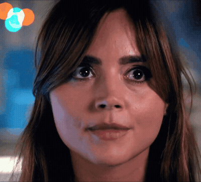 Close Up Of Woman's Face With Eyes Closed GIF