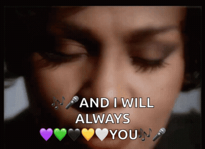 Close Up Of Woman Saying And I Will Always You GIF