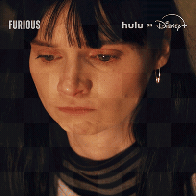 Close Up Of Woman Saying Furious GIF