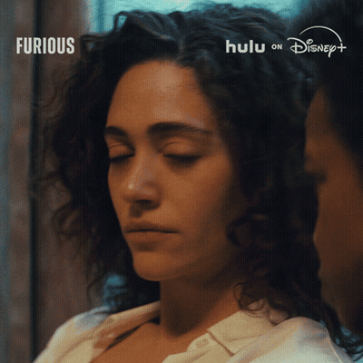 Close Up Of Woman Saying Furious GIF