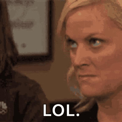 Close Up of Woman Saying Lol