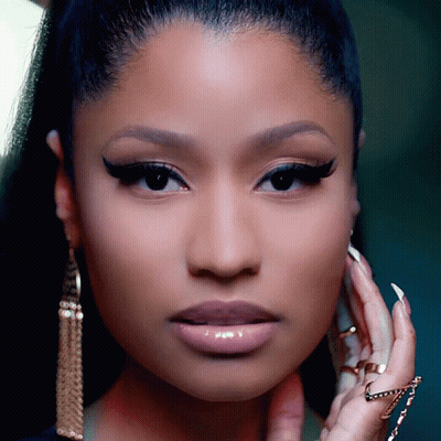 Close Up Of Woman Wearing Earrings GIF