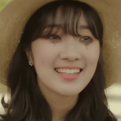 Close Up Of Woman Wearing Hat GIF