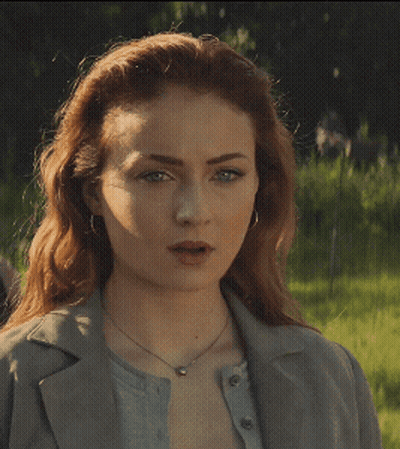 Close Up Of Woman Wearing Necklace And Earrings GIF