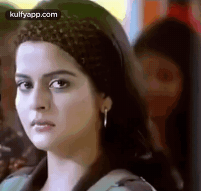 Close Up Of Woman With Backpack GIF