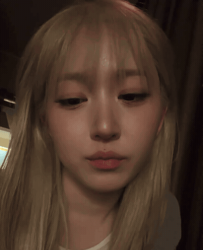 Close Up Of Woman With Blonde Hair GIF