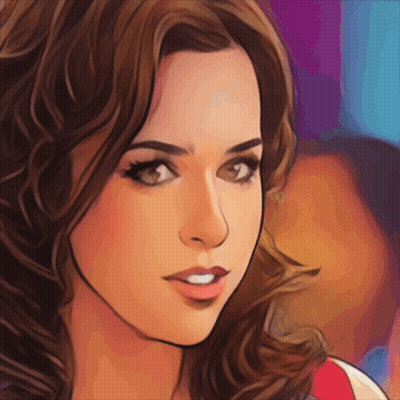 Close Up Of Woman With Brown Hair GIF