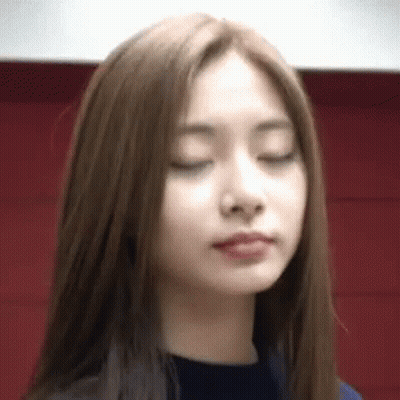 Close Up Of Woman With Eyes Closed GIF