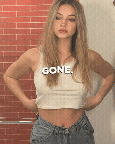 Close-Up Of Woman With Eyes Closed GIF