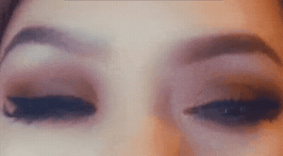 Close Up Of Woman With Eyes Closed GIF
