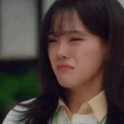 Close Up Of Woman With Eyes Closed Sad GIF